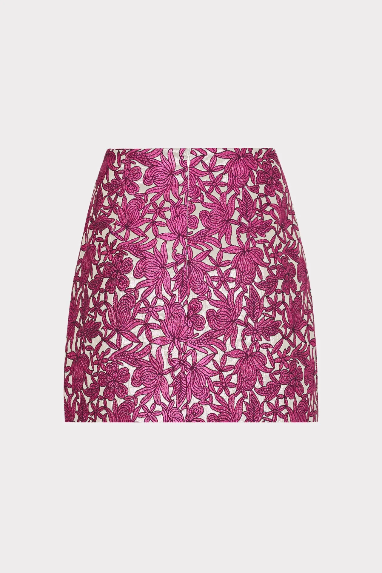 Floral Jacquard Skirt sold by Milly product image thumbnail 4