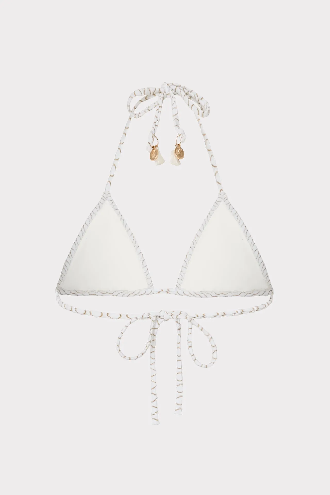 Textured Waves Triangle Bikini Top sold by Milly product image thumbnail 4