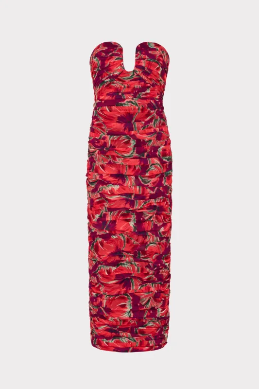 Windmill Floral Chiffon Dress sold by Milly