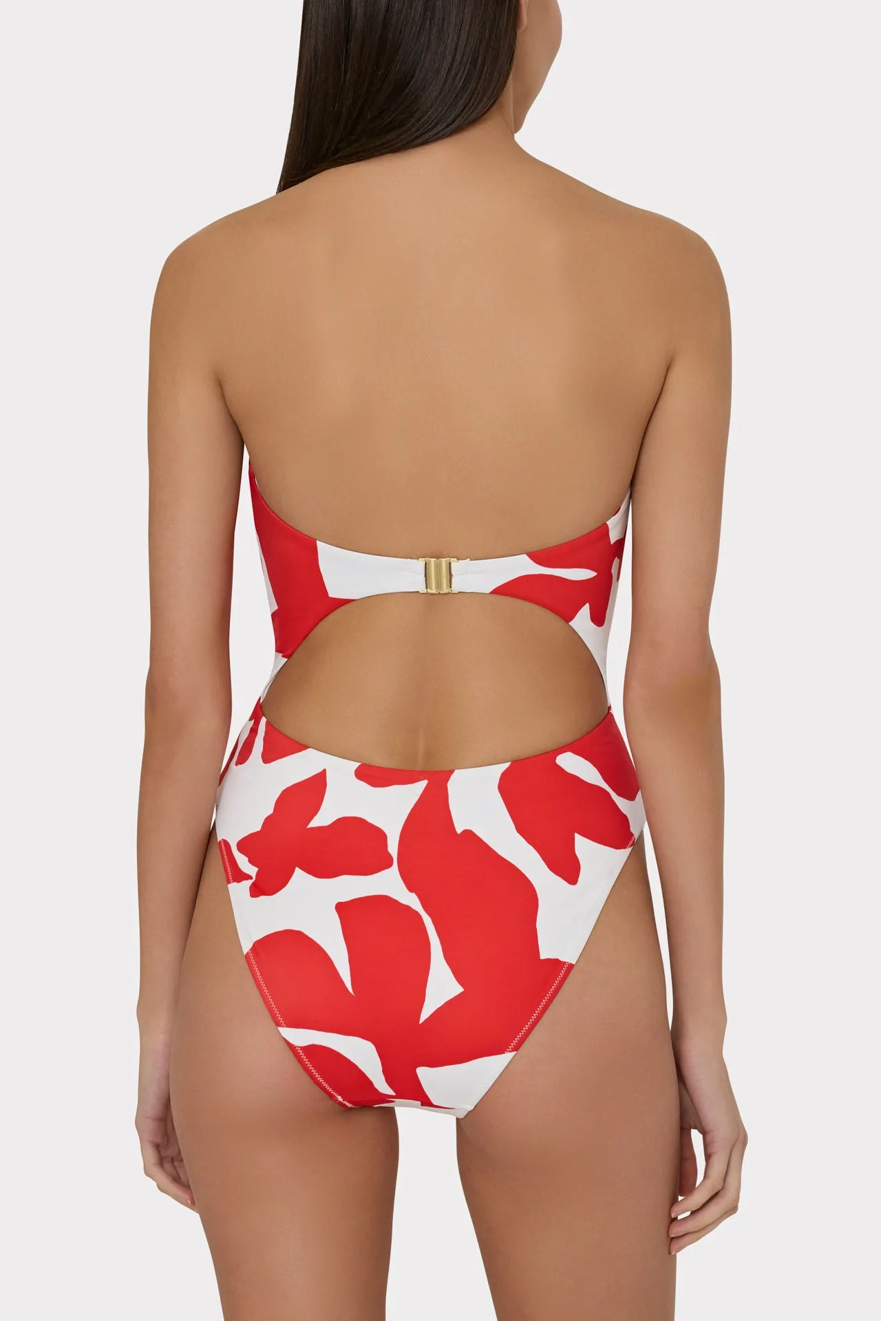 Beach Diva Grand Foliage Printed One Piece sold by Milly product image thumbnail 3