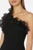 Scallop Ruffle One Shoulder Dress sold by Milly