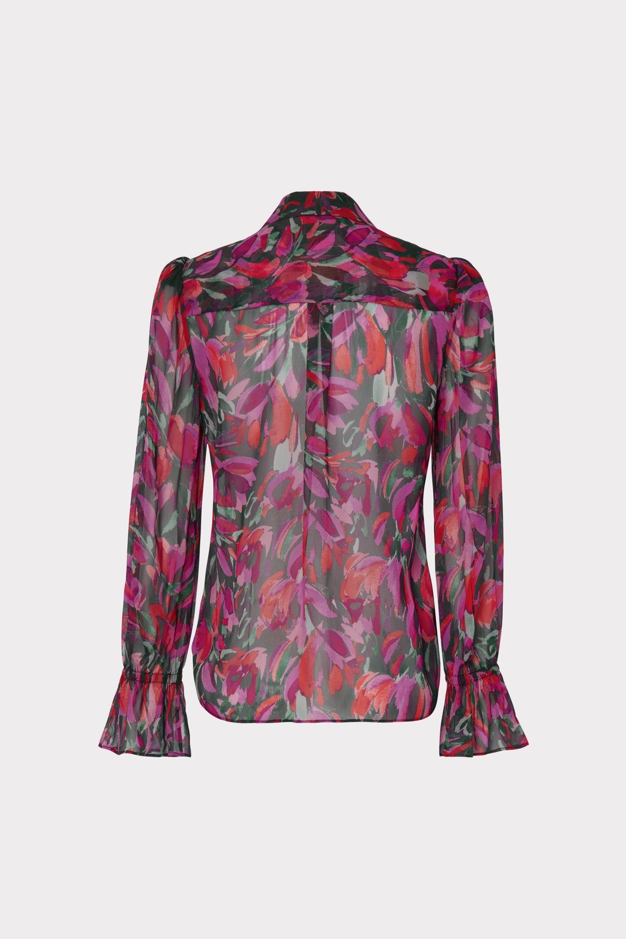 Lacey Tulip Bouquet Top sold by Milly product image thumbnail 4