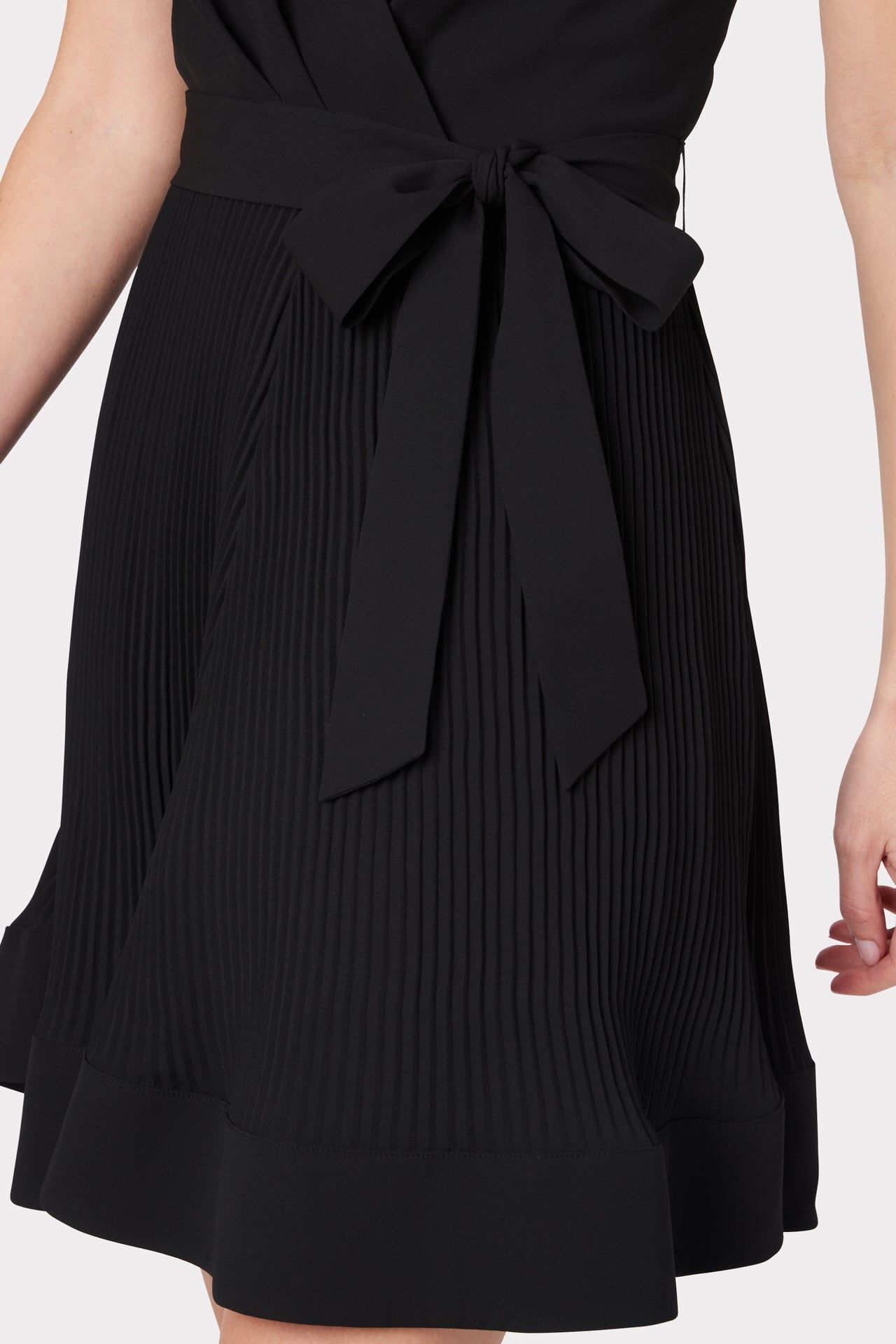 Livy Pleated Mini Dress sold by Milly product image thumbnail 3