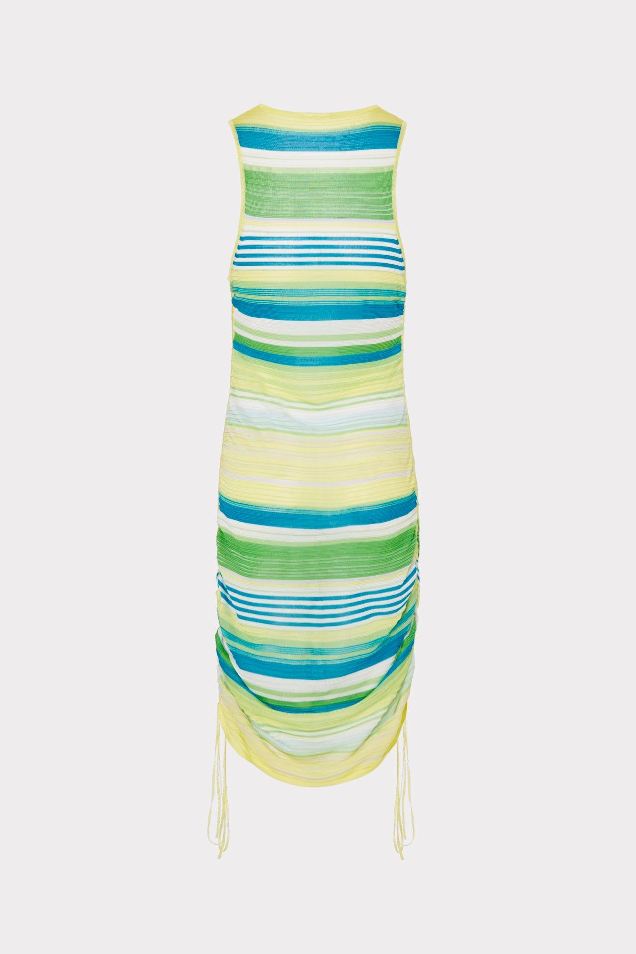 Natalie Ruched Stripe Dress sold by Milly product image thumbnail 4