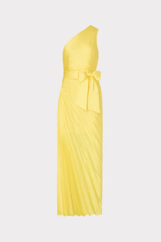 Estelle Satin Dress sold by Milly