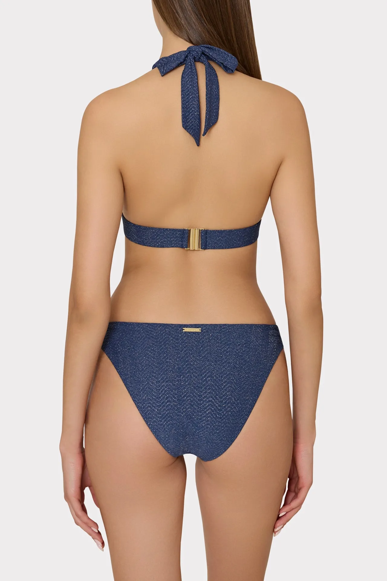 Margot Chevron Bikini Bottom sold by Milly product image thumbnail 3