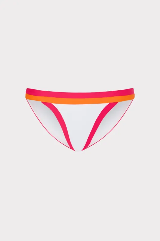 Amalfi Color Block Bikini Bottom sold by Milly