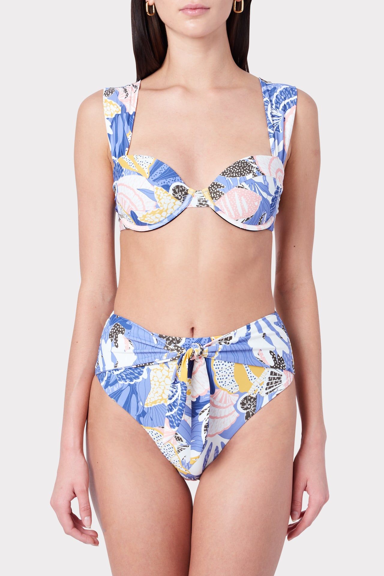 Under The Sea Underwire Bikini Top sold by Milly product image thumbnail 2