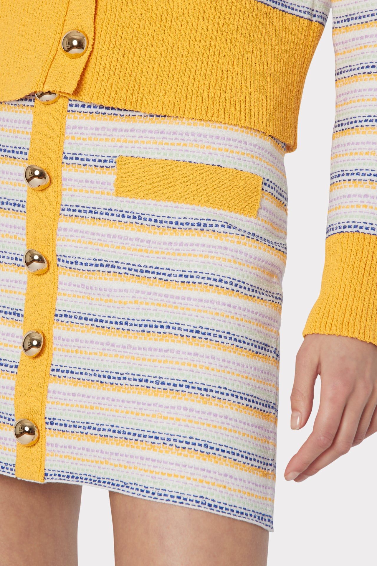 Summer Tweed Skirt sold by Milly product image thumbnail 3