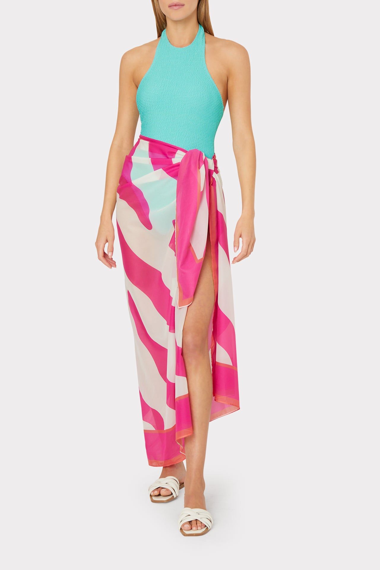 Zebra Chiffon Sarong sold by Milly product image thumbnail 2