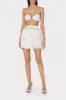 Beaded Cotton Voile Skirt sold by Milly