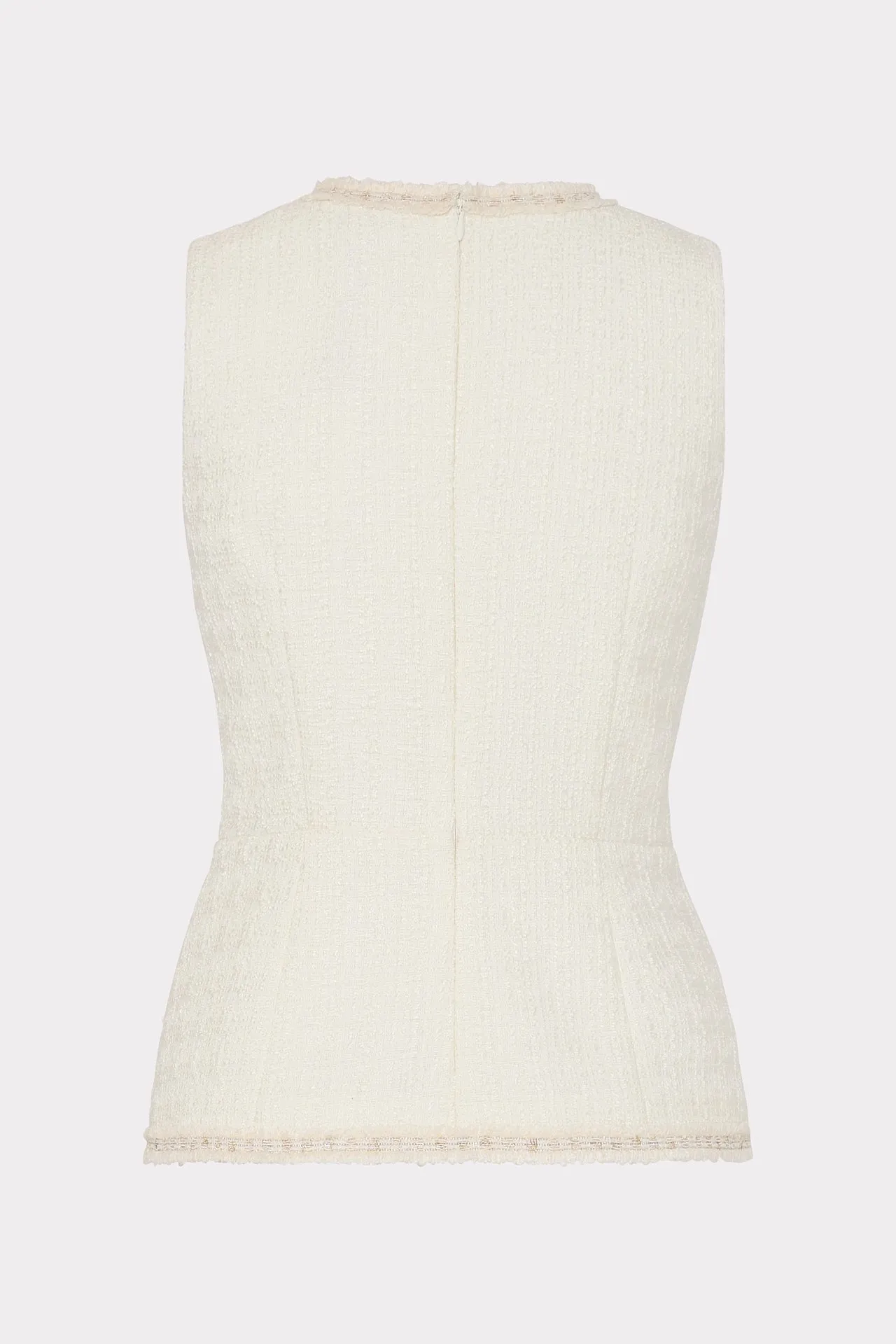 Nette Boucle Sleeveless Top sold by Milly product image thumbnail 4