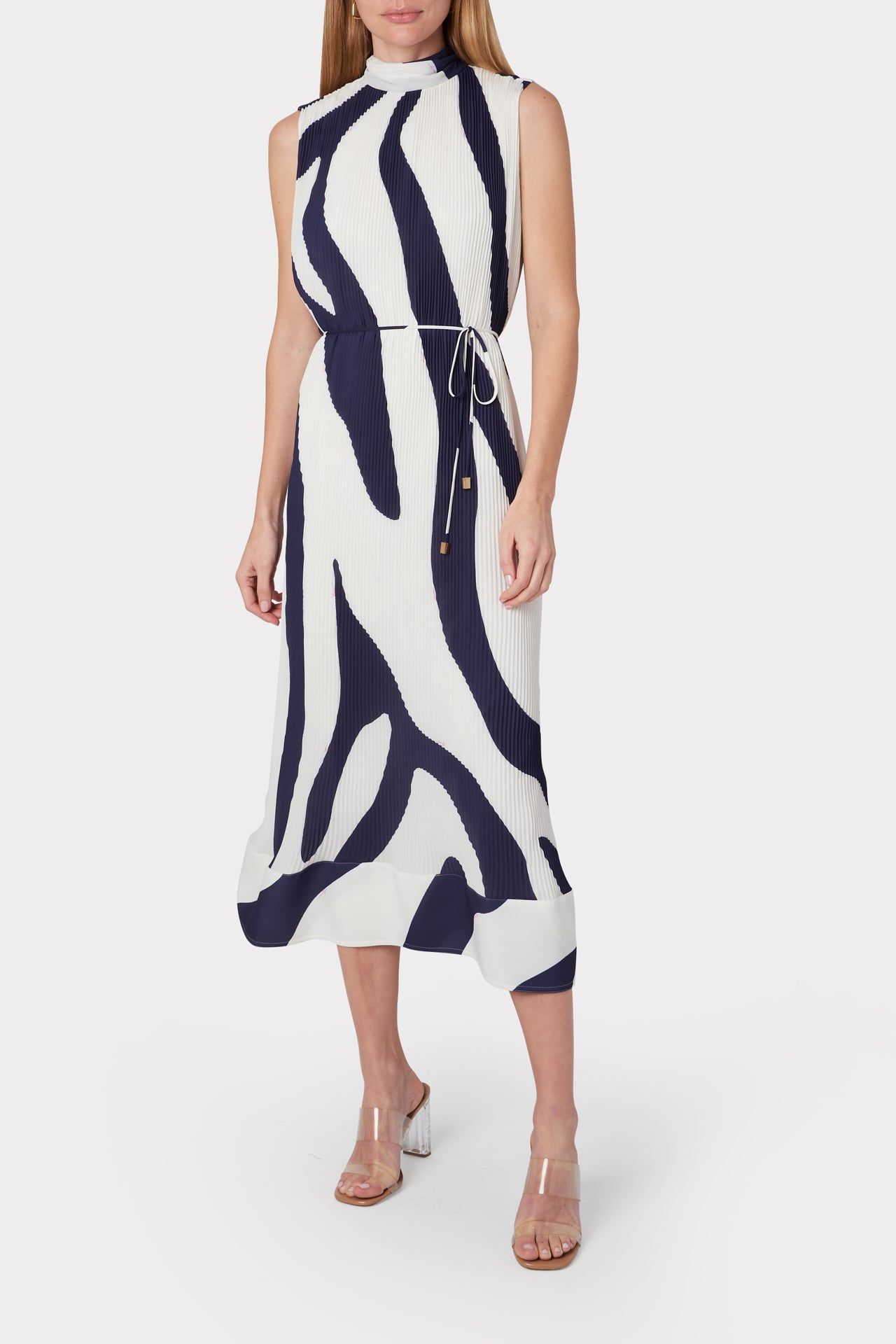 Melina Zebra Print Dress sold by Milly product image thumbnail 2