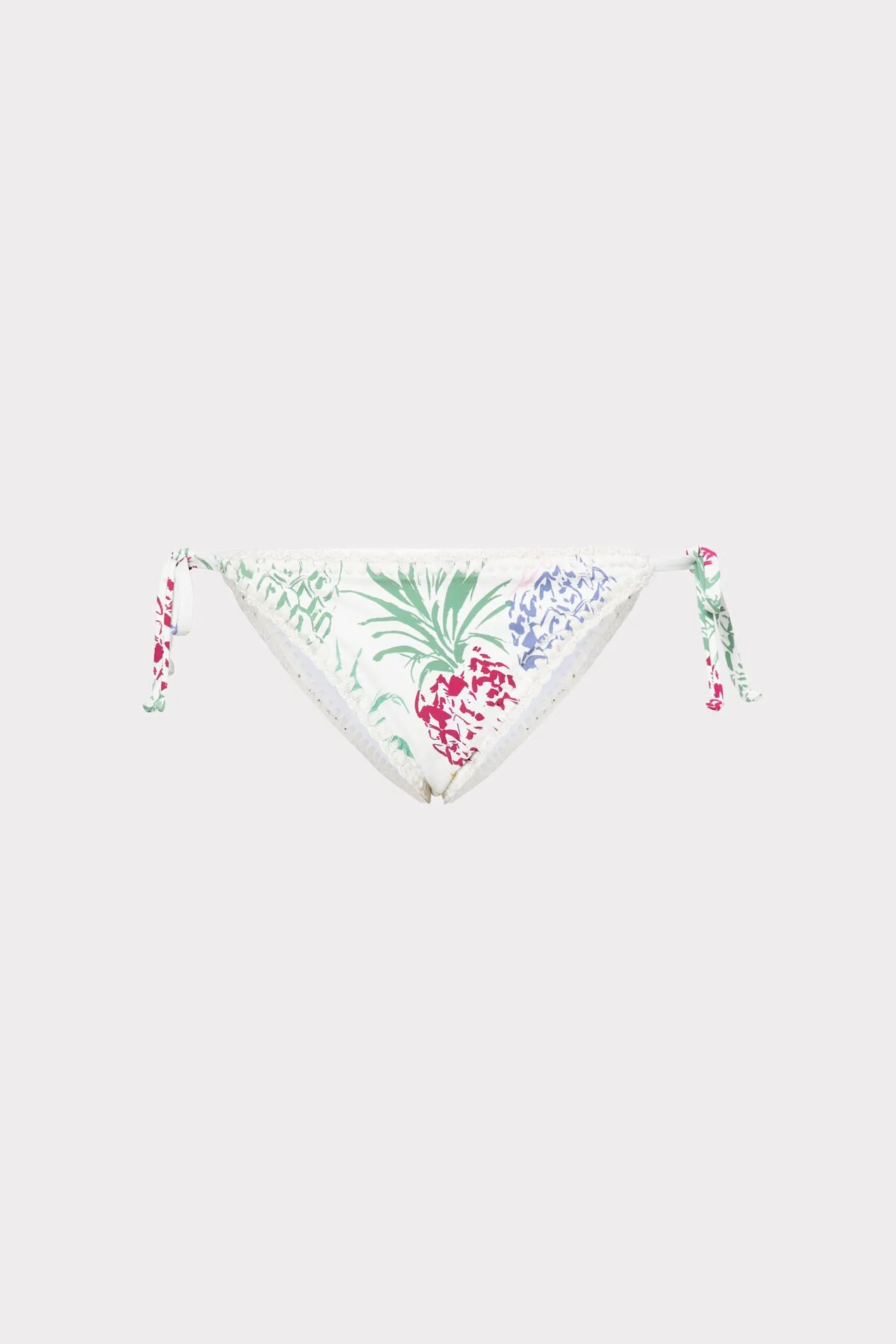 Tropical Pineapple Print Bikini Bottom sold by Milly