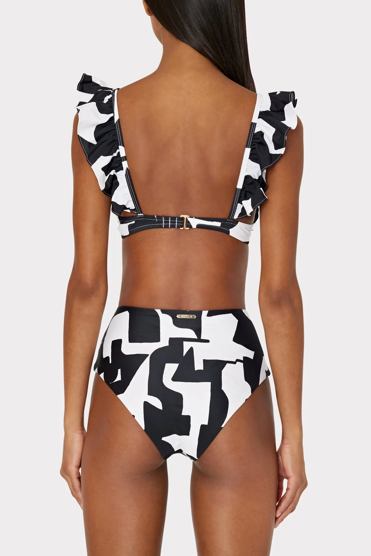 Ruffle Bikini Top sold by Milly product image thumbnail 3