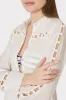 Beaded Cotton Voile Cover-Up Dress sold by Milly