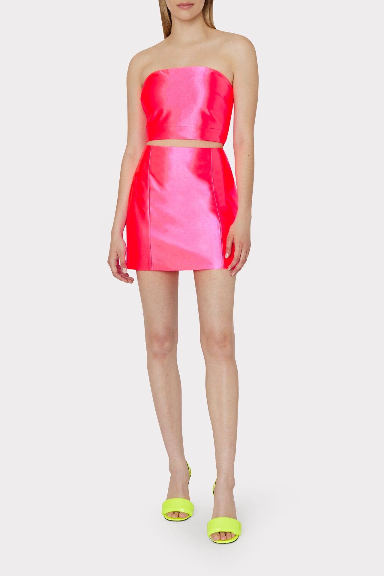 Satin Strapless Top sold by Milly product image thumbnail 2