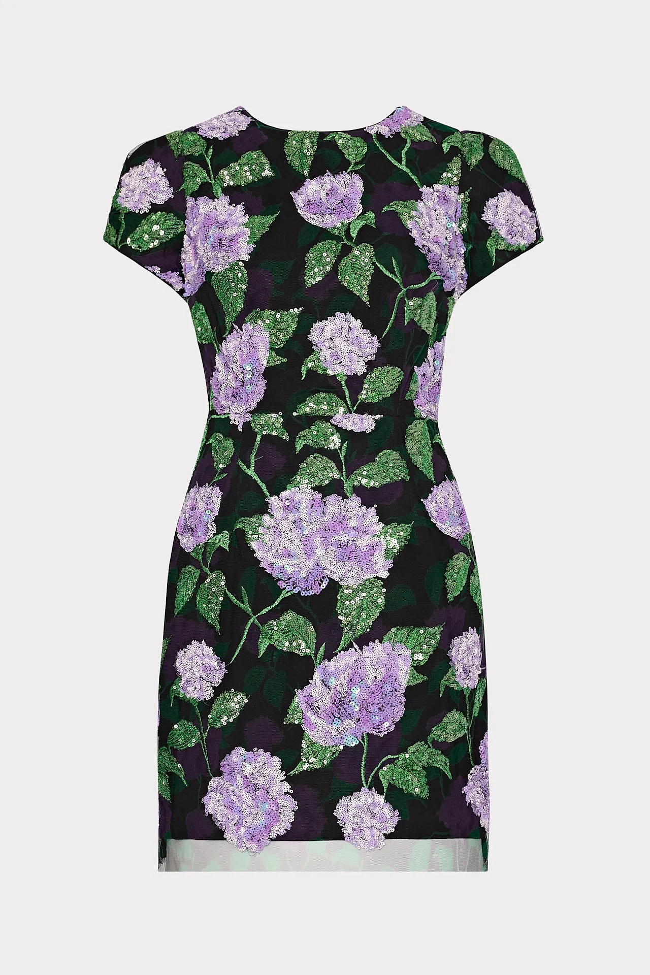 Kyla Printed Sequins Mini Dress sold by Milly