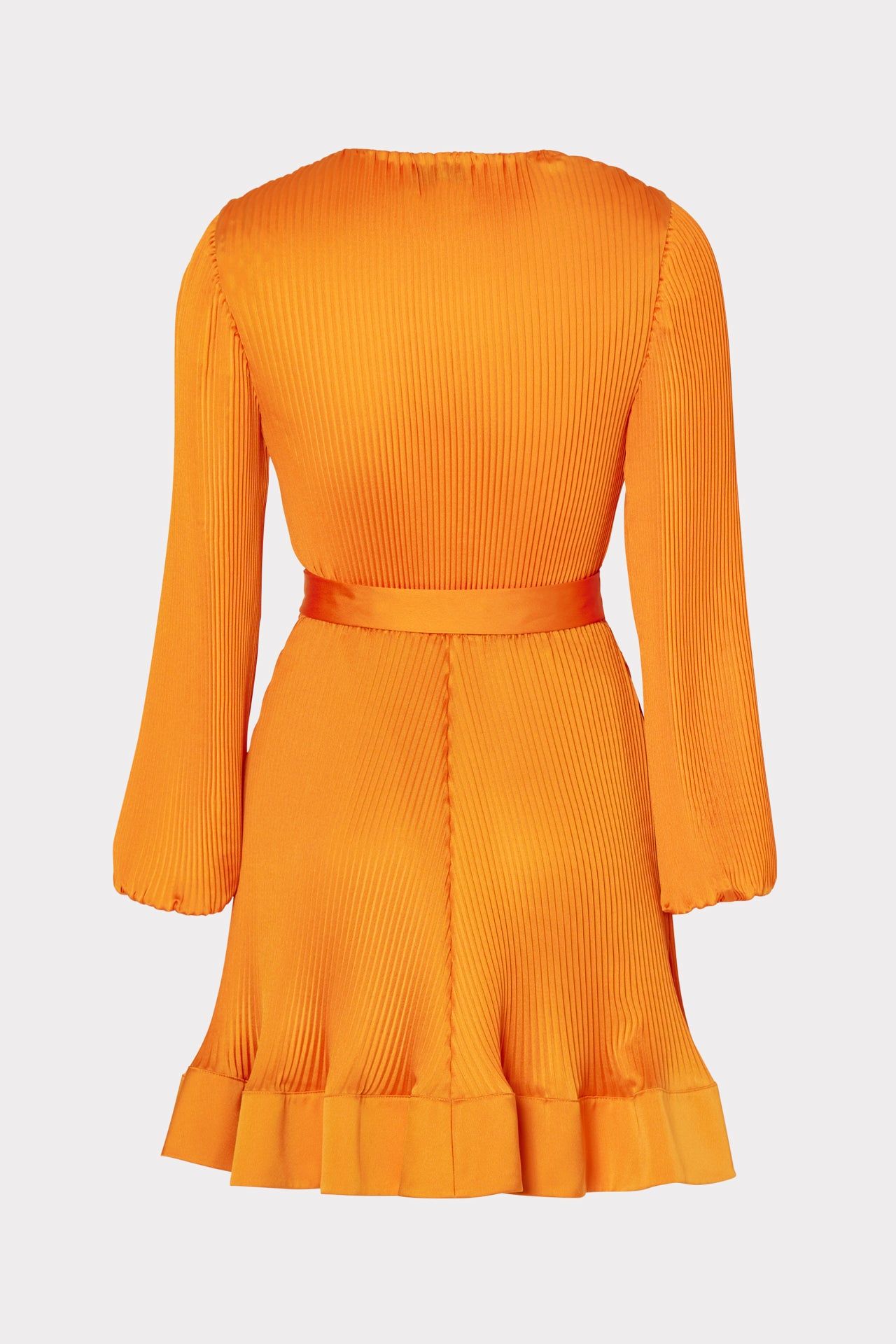 Liv Satin Pleated Dress sold by Milly product image thumbnail 4