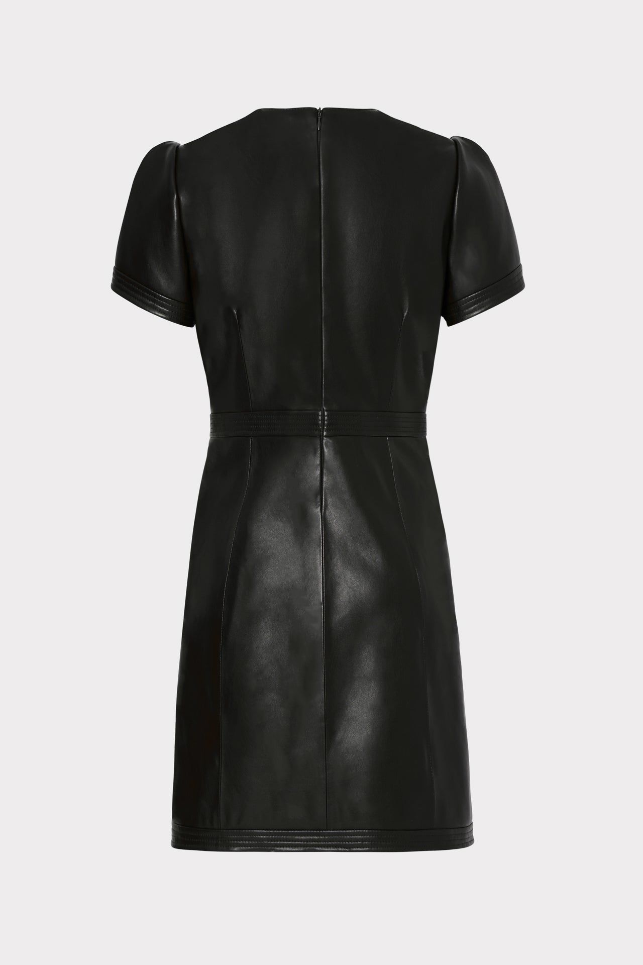 Isabelle Vegan Leather Dress sold by Milly product image thumbnail 4