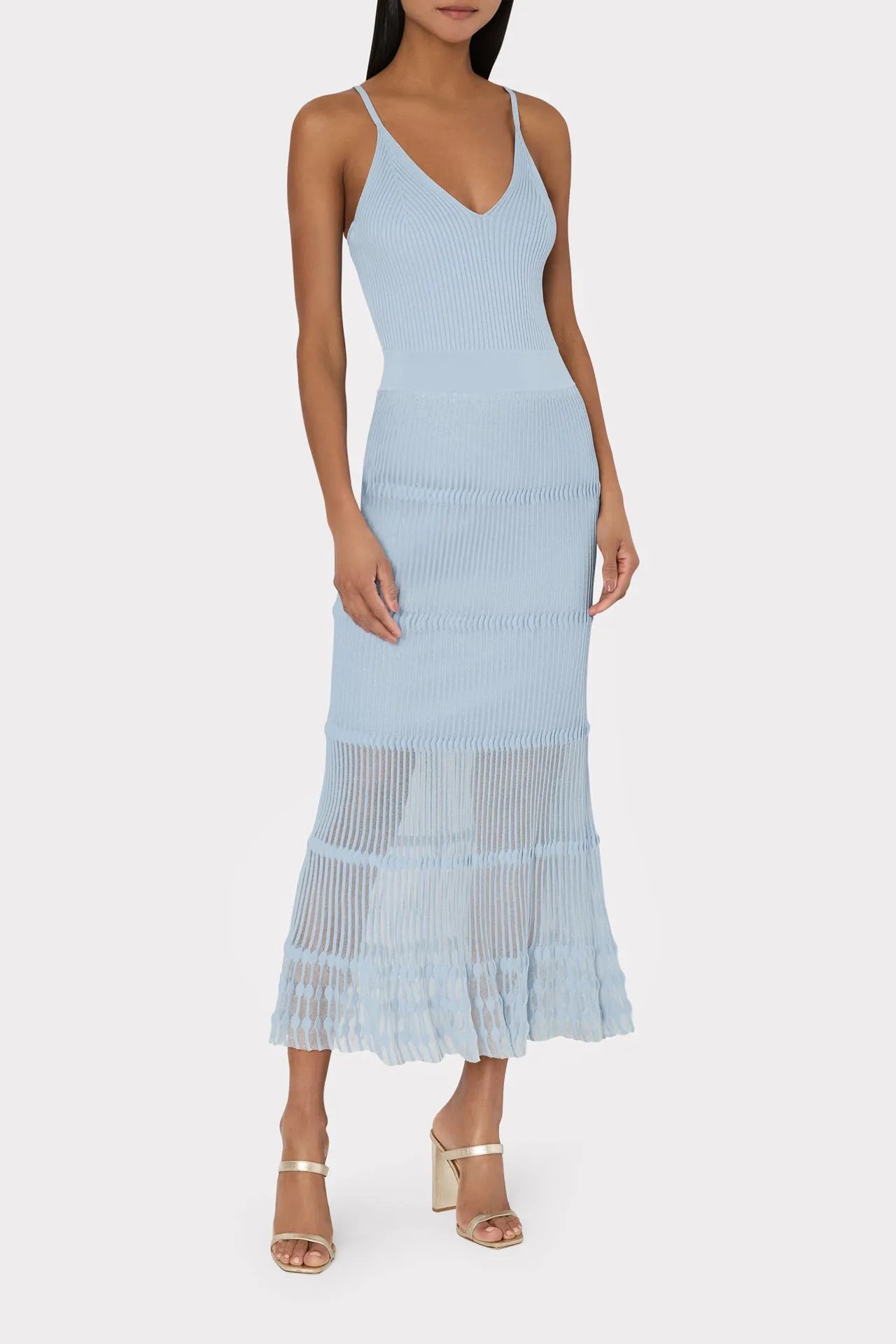 Sheer Knit Cami Dress sold by Milly product image thumbnail 2