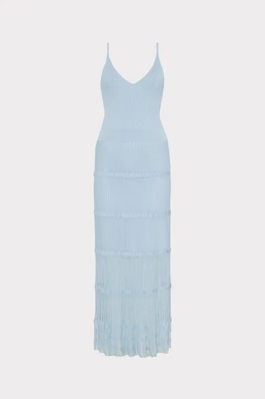 Sheer Knit Cami Dress made by Milly