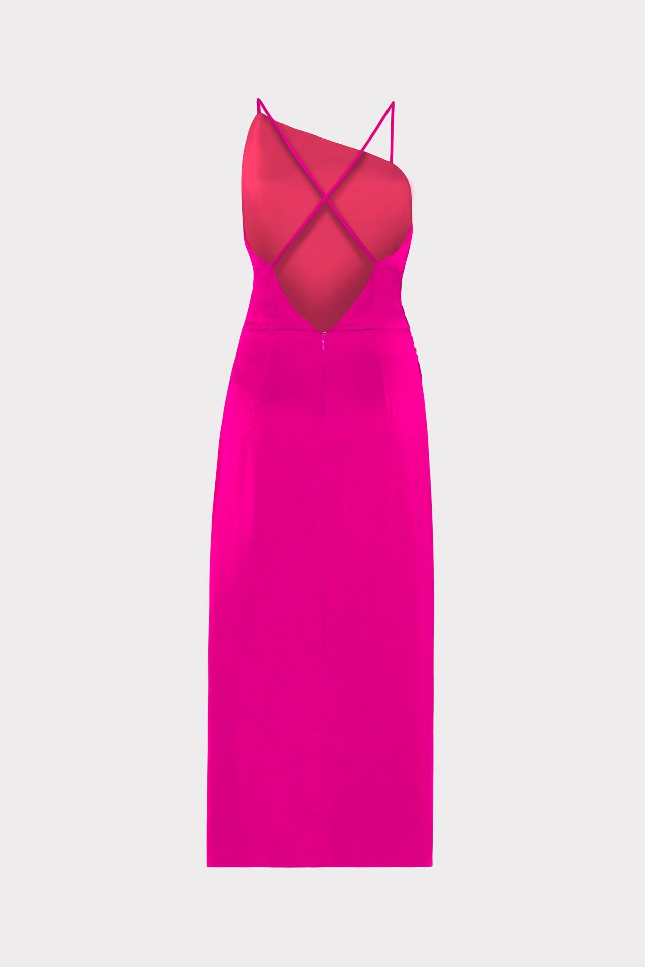 Electra Satin Slip Dress sold by Milly product image thumbnail 4