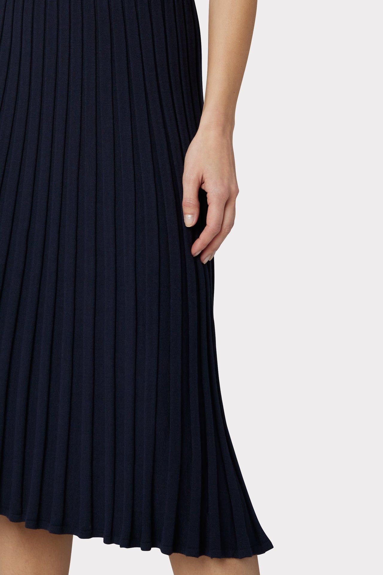 Cami Top Pleated Midi Dress sold by Milly product image thumbnail 3