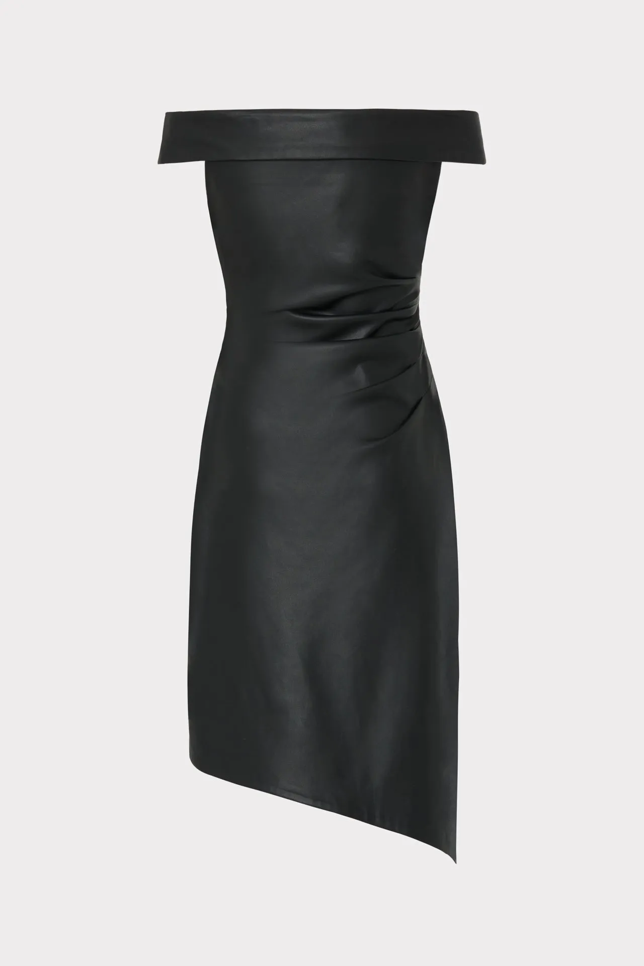 Ally Vegan Leather Dress sold by Milly product image thumbnail 4