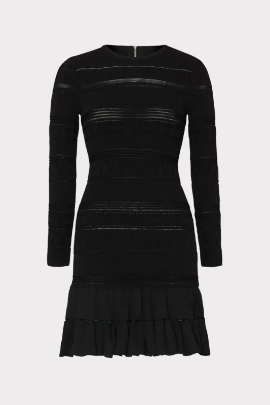 Petra Knit Ruffle Mermaid Dress sold by Milly