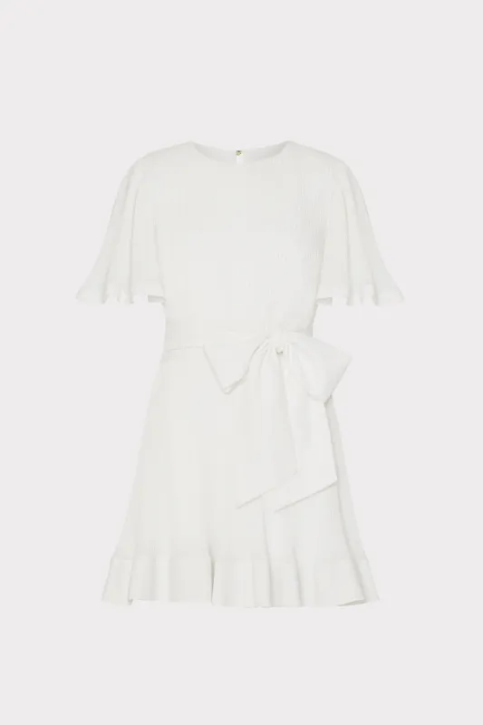 Lumi Pleated Dress sold by Milly