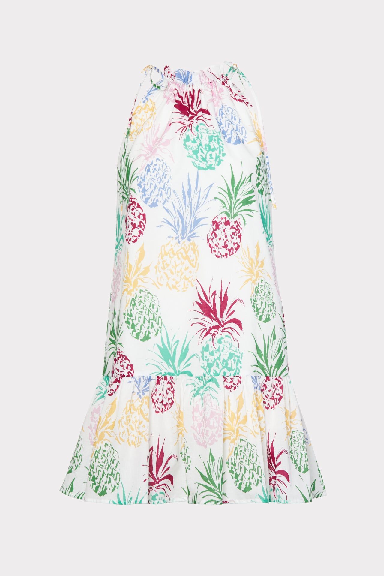 Flora Tropical Pineapple Dress sold by Milly