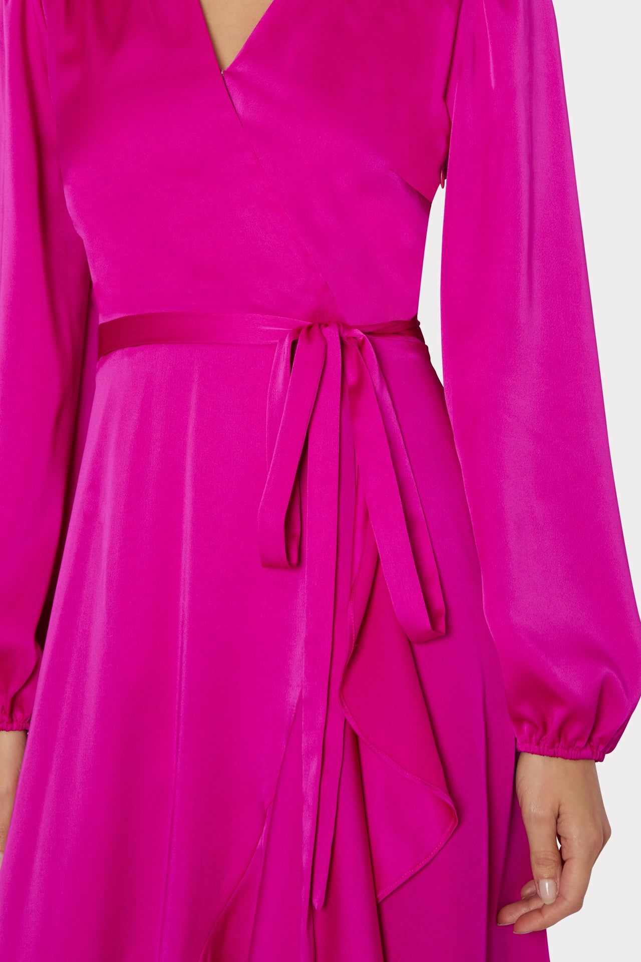 Halley Satin Dress sold by Milly product image thumbnail 3