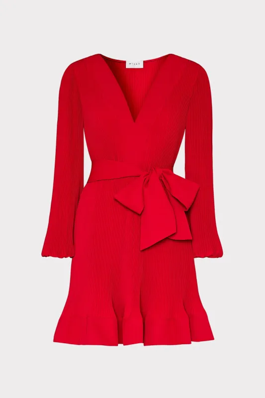 Liv Pleated Dress sold by Milly