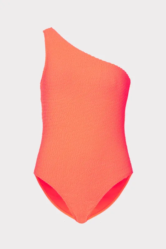 Joni One Shoulder One Piece sold by Milly