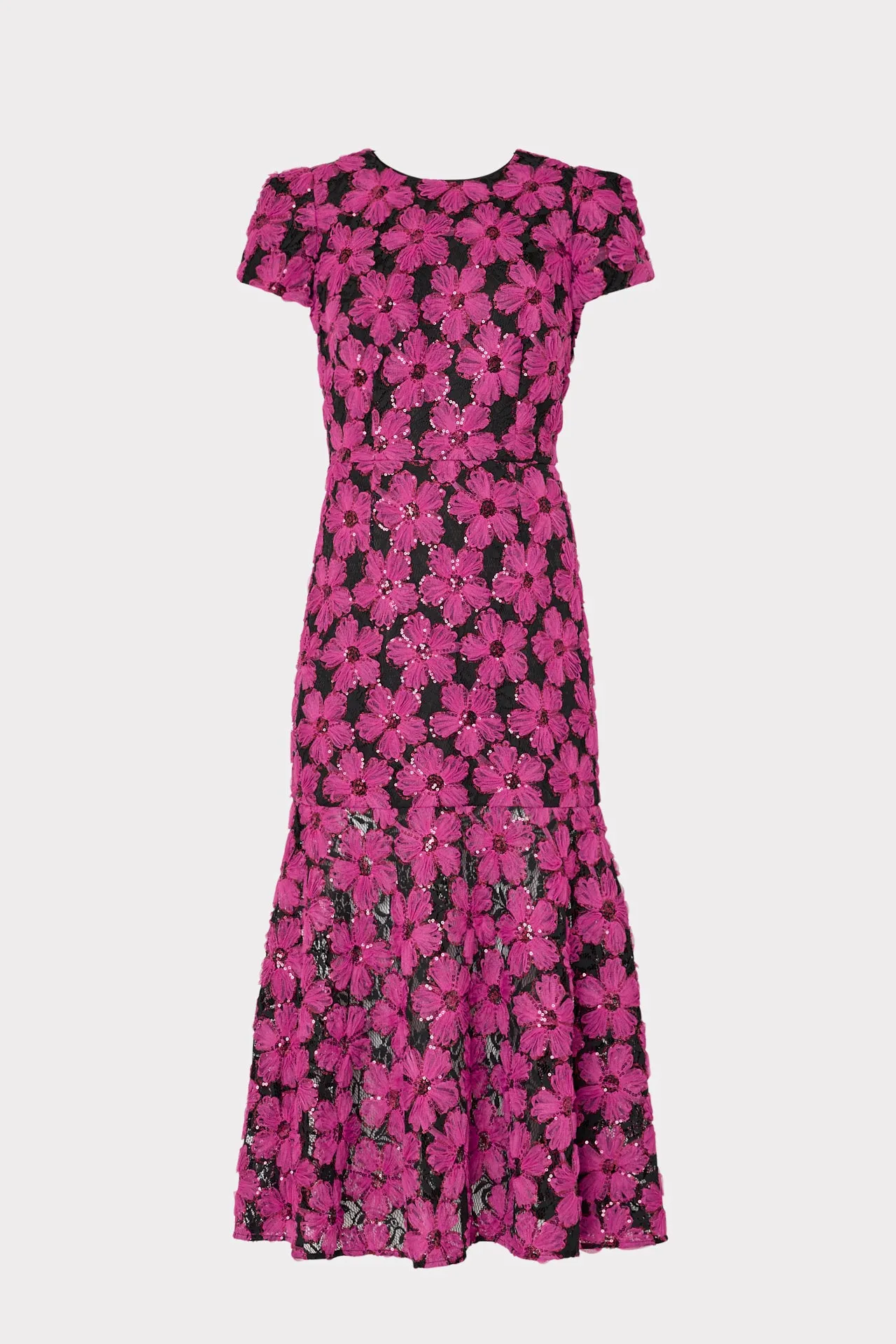 Tahlia Tulle Embroidery Dress sold by Milly
