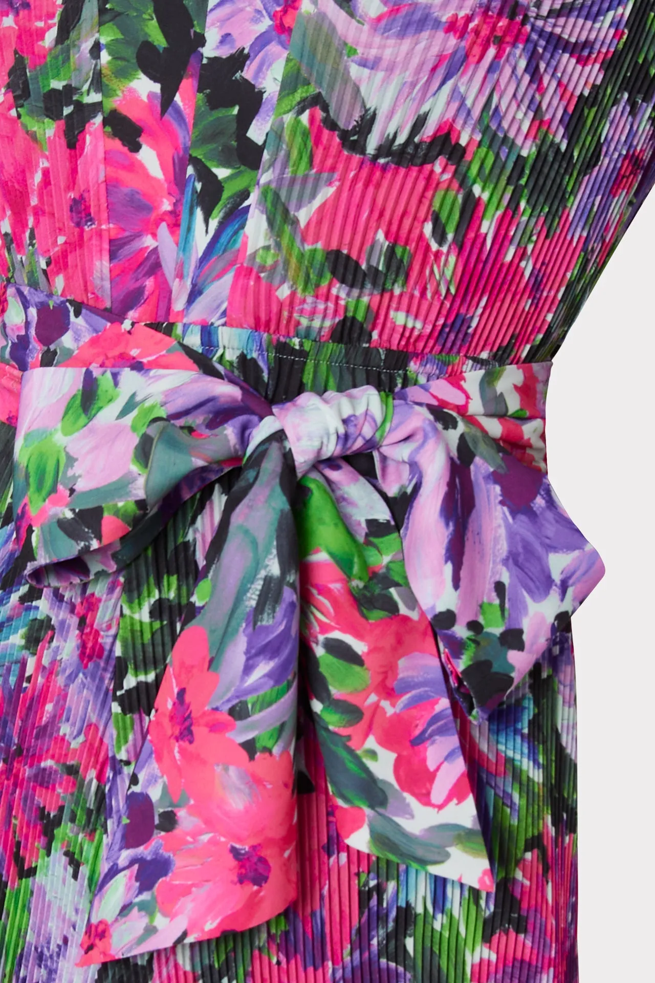 Liv Fall Garden Pleated Dress sold by Milly product image thumbnail 4