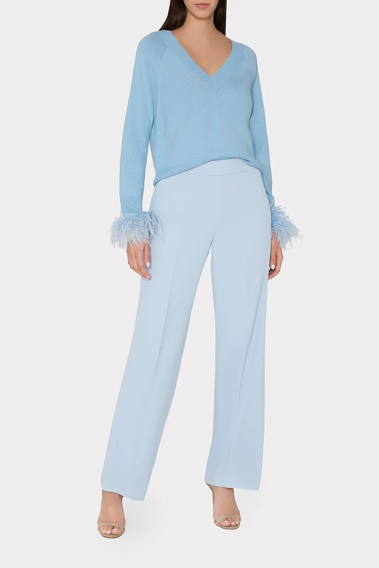 Natia Crepe Pants sold by Milly product image thumbnail 2