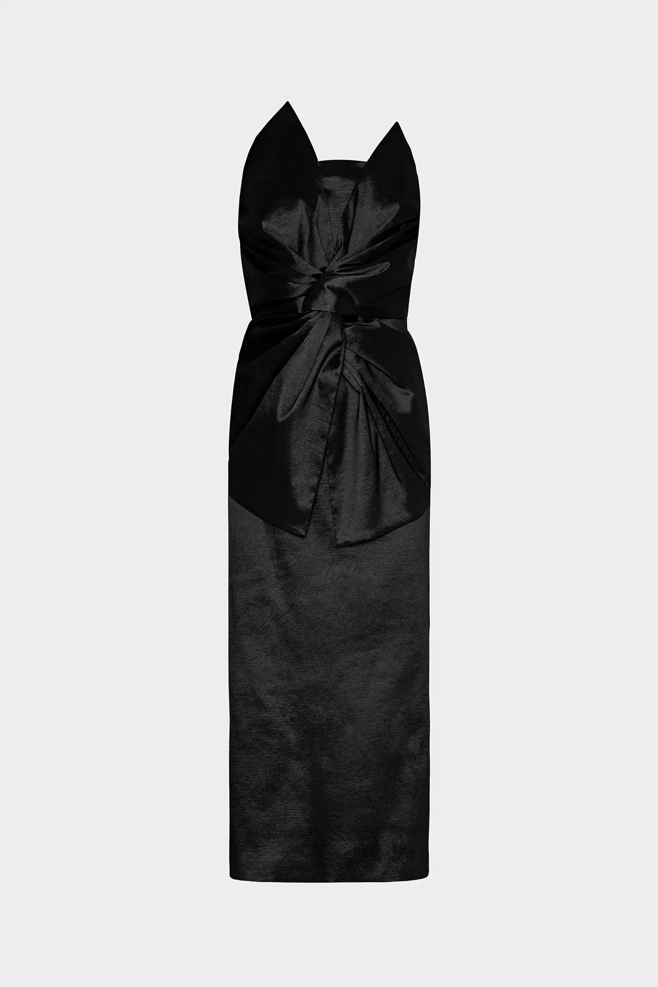 Harlow Bow Taffeta Strapless Dress sold by Milly