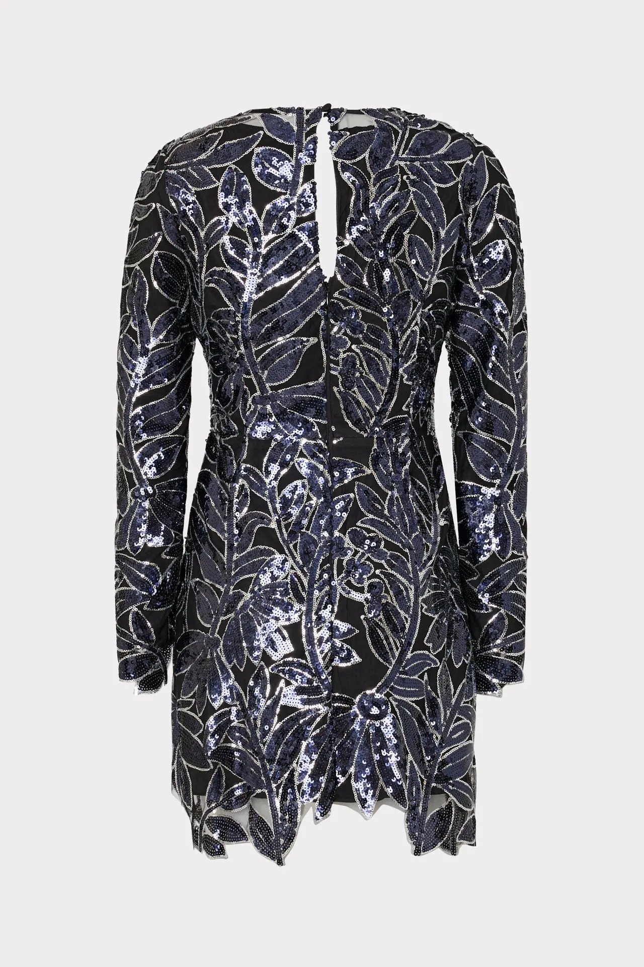 Scottie Floral Sequins Dress sold by Milly product image thumbnail 4