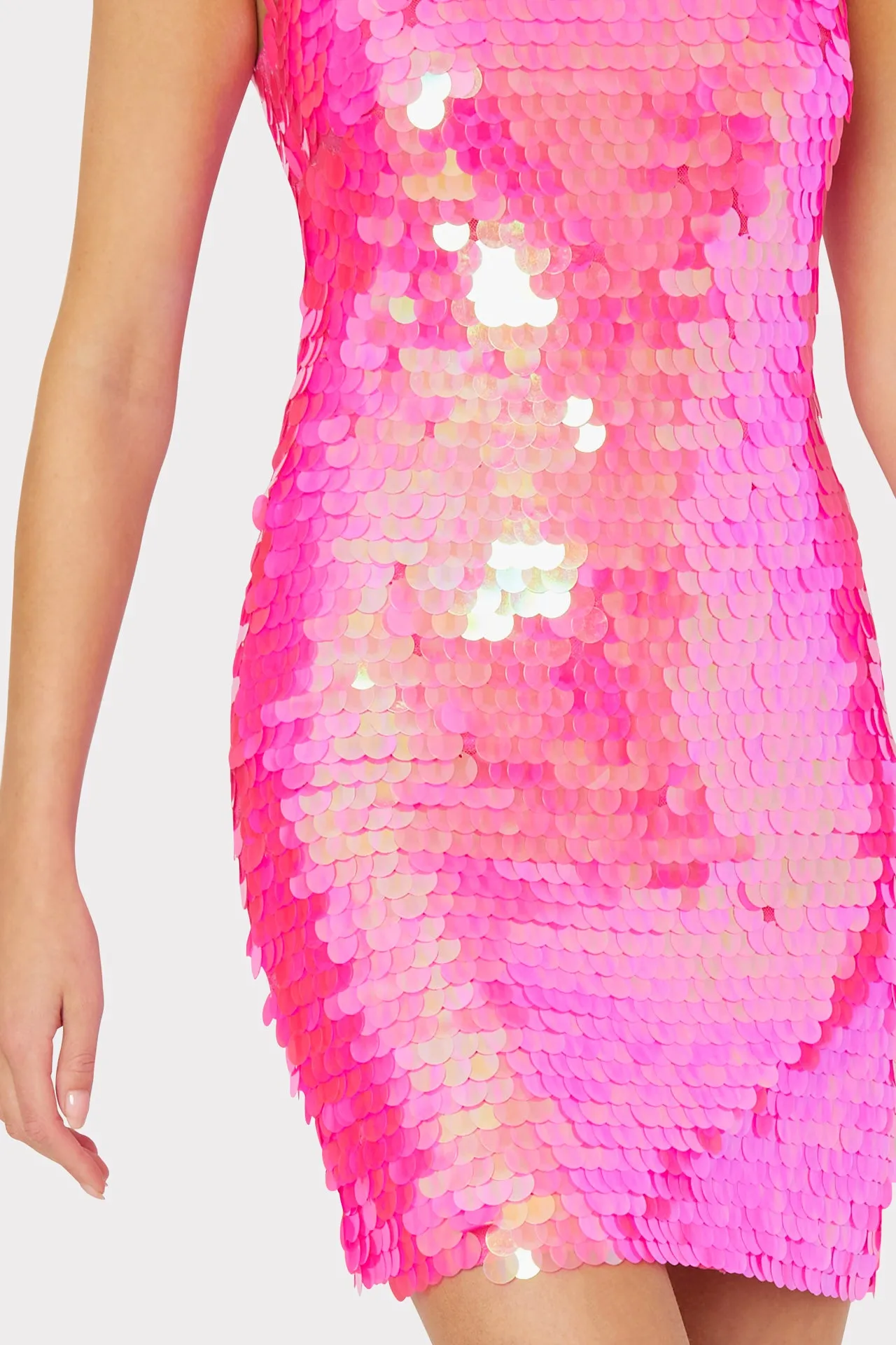 Lucy Sequins Slip Dress sold by Milly product image thumbnail 3