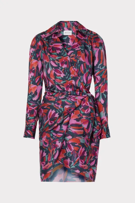 Jordan Tulip Bouquet Print Dress sold by Milly