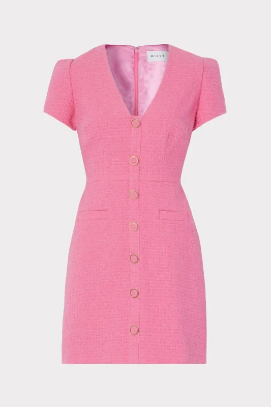 Genevie Boucle Dress sold by Milly