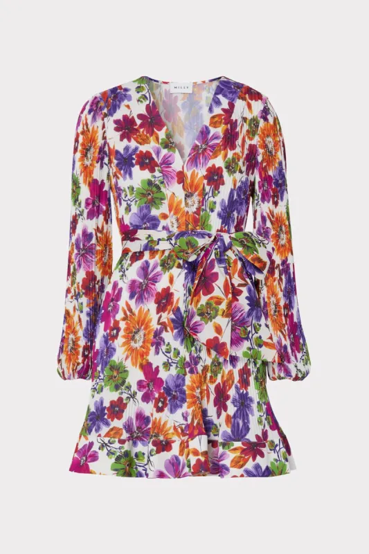 Liv Wildflower Garden Pleated Dress sold by Milly