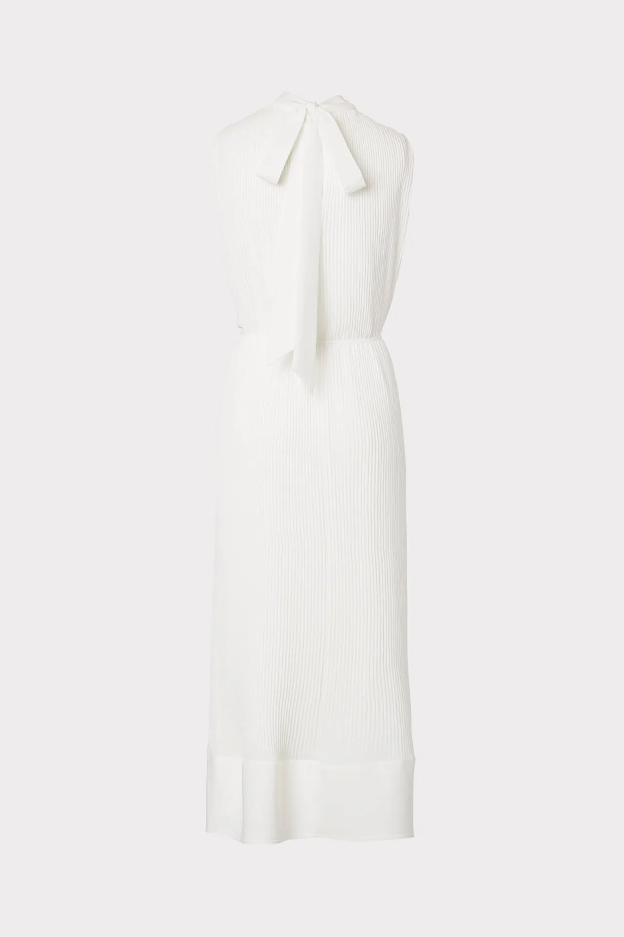 Melina Solid Pleated Dress sold by Milly product image thumbnail 4