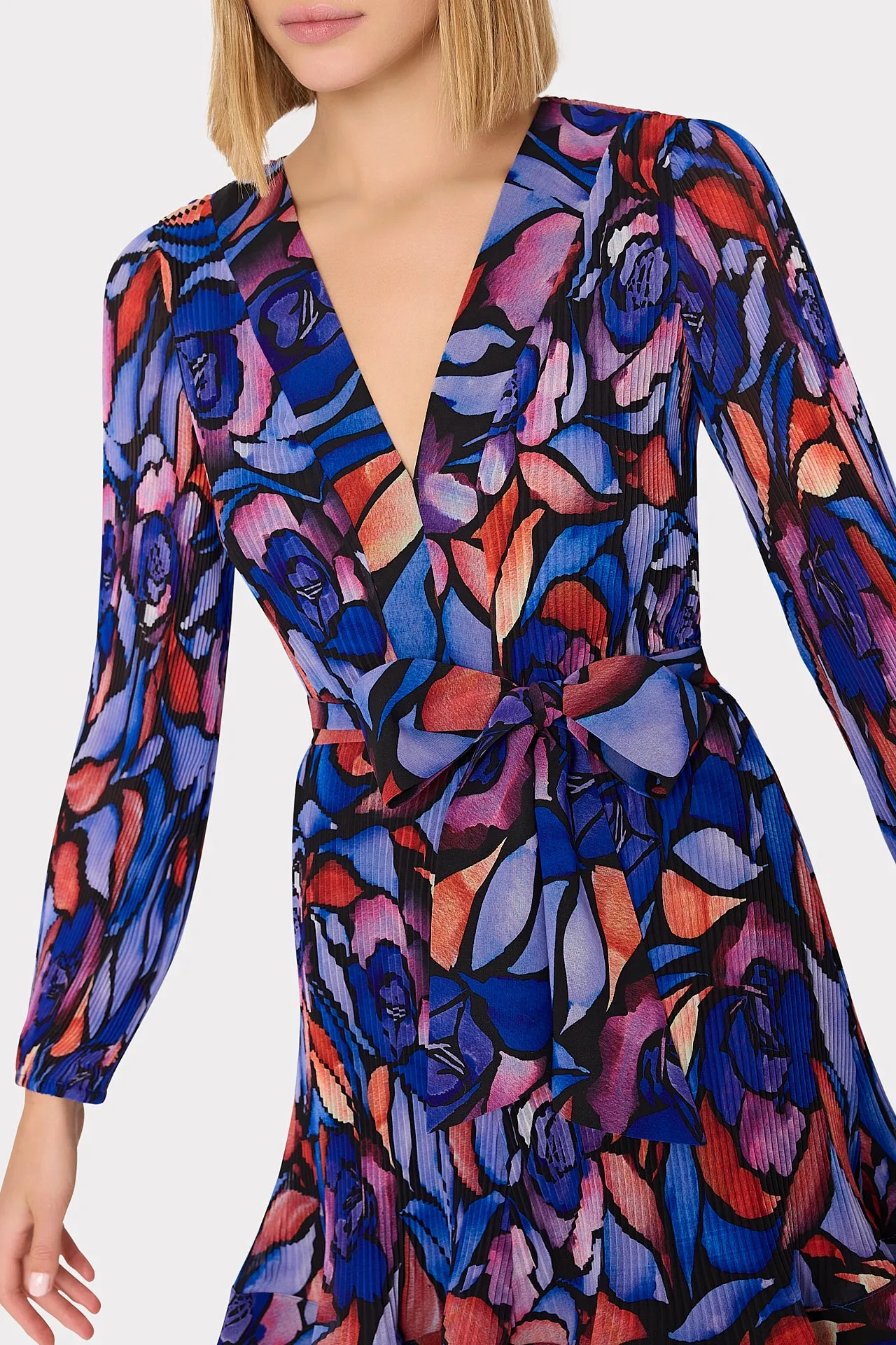 Liv Dream Rose Pleated Dress sold by Milly product image thumbnail 3