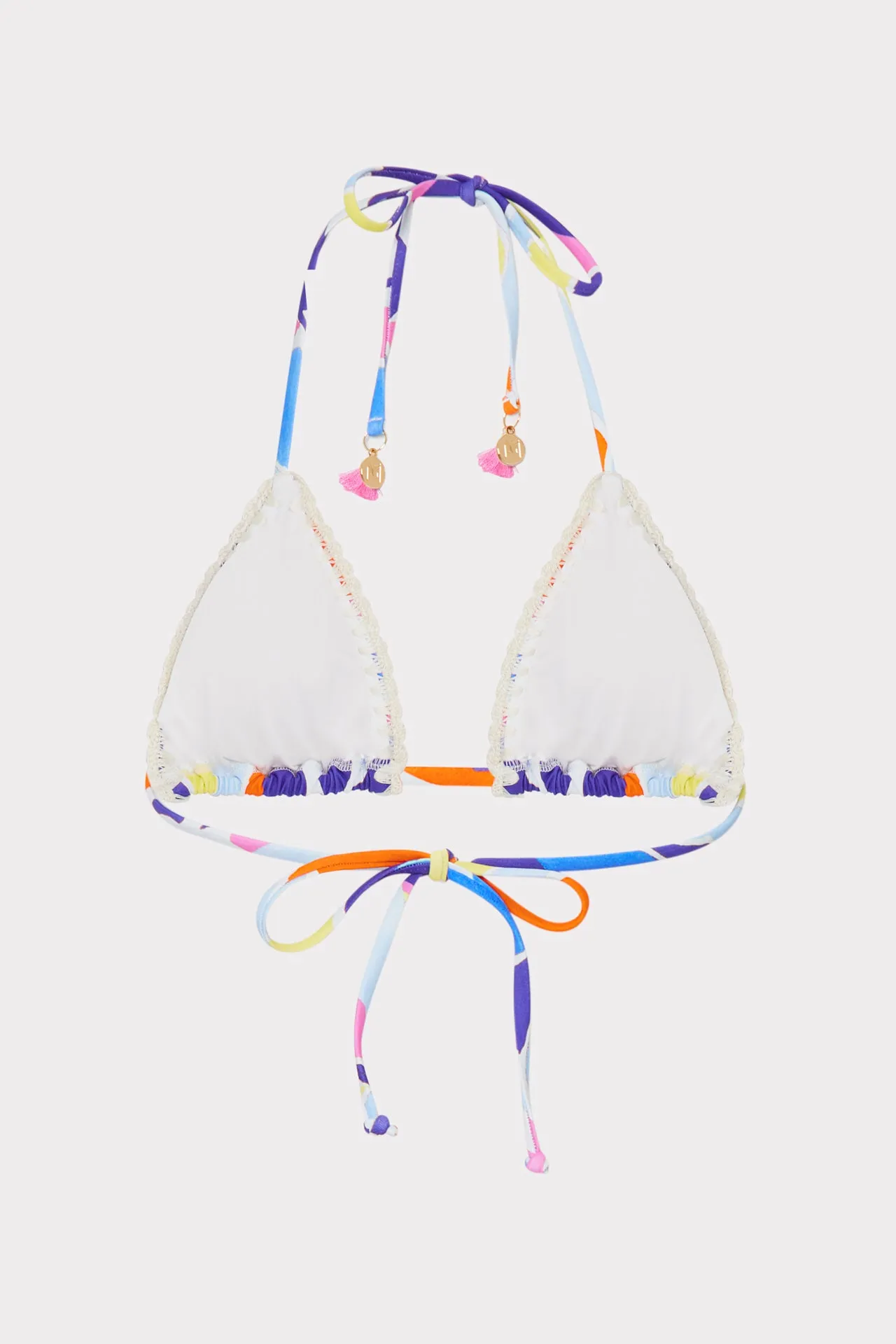 Painted Bloom Bikini Top sold by Milly product image thumbnail 4