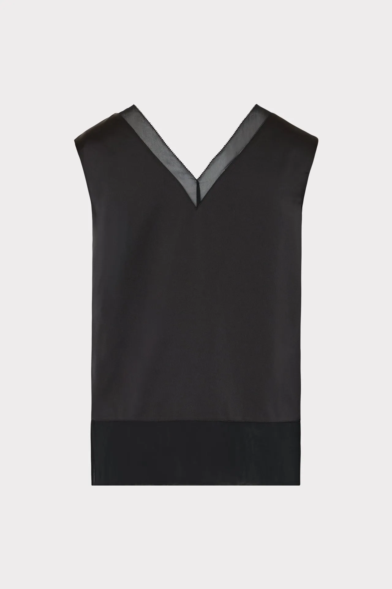 Avianna Satin Sleeveless Top sold by Milly product image thumbnail 5