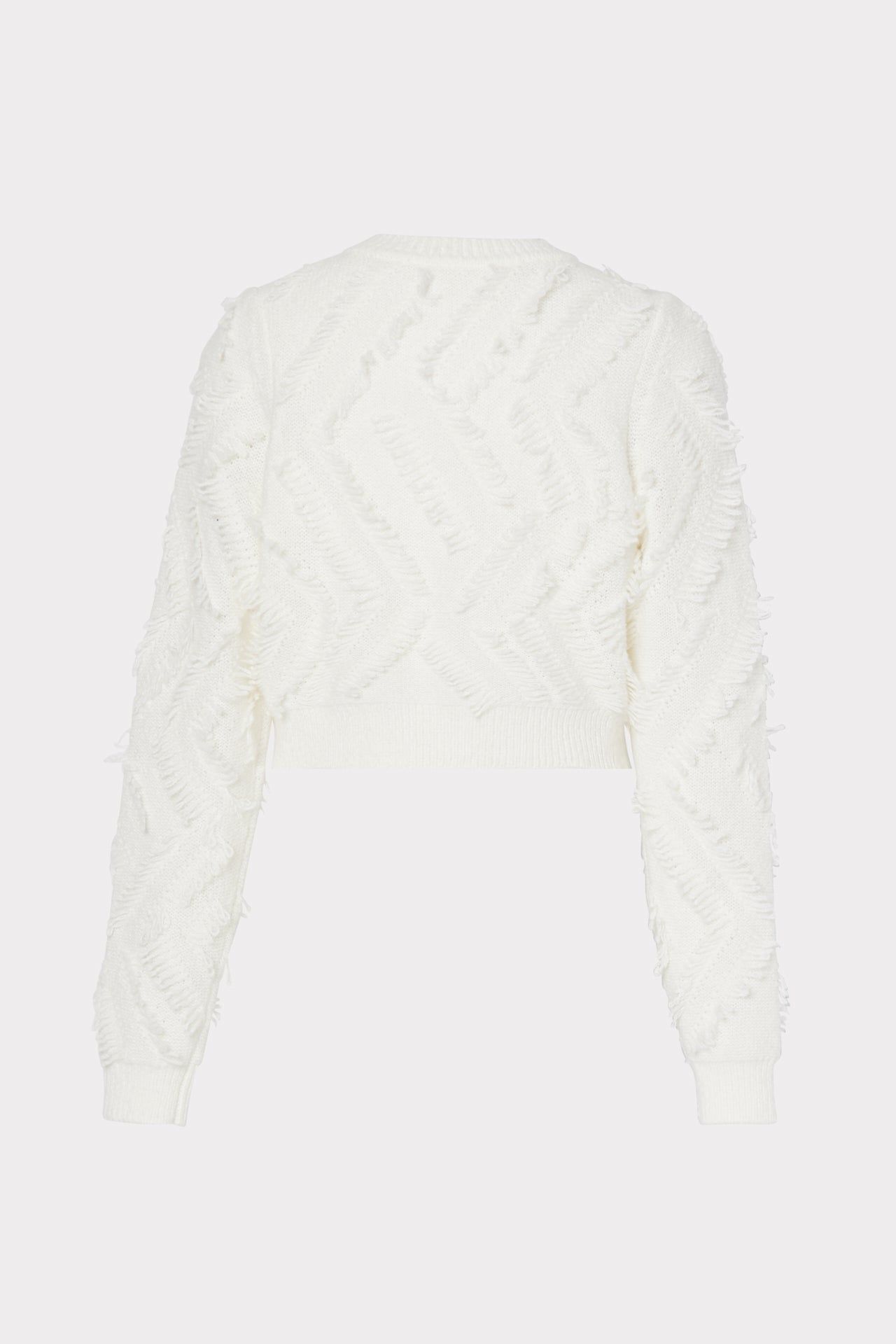 Loop Fringe Crop Top sold by Milly product image thumbnail 4