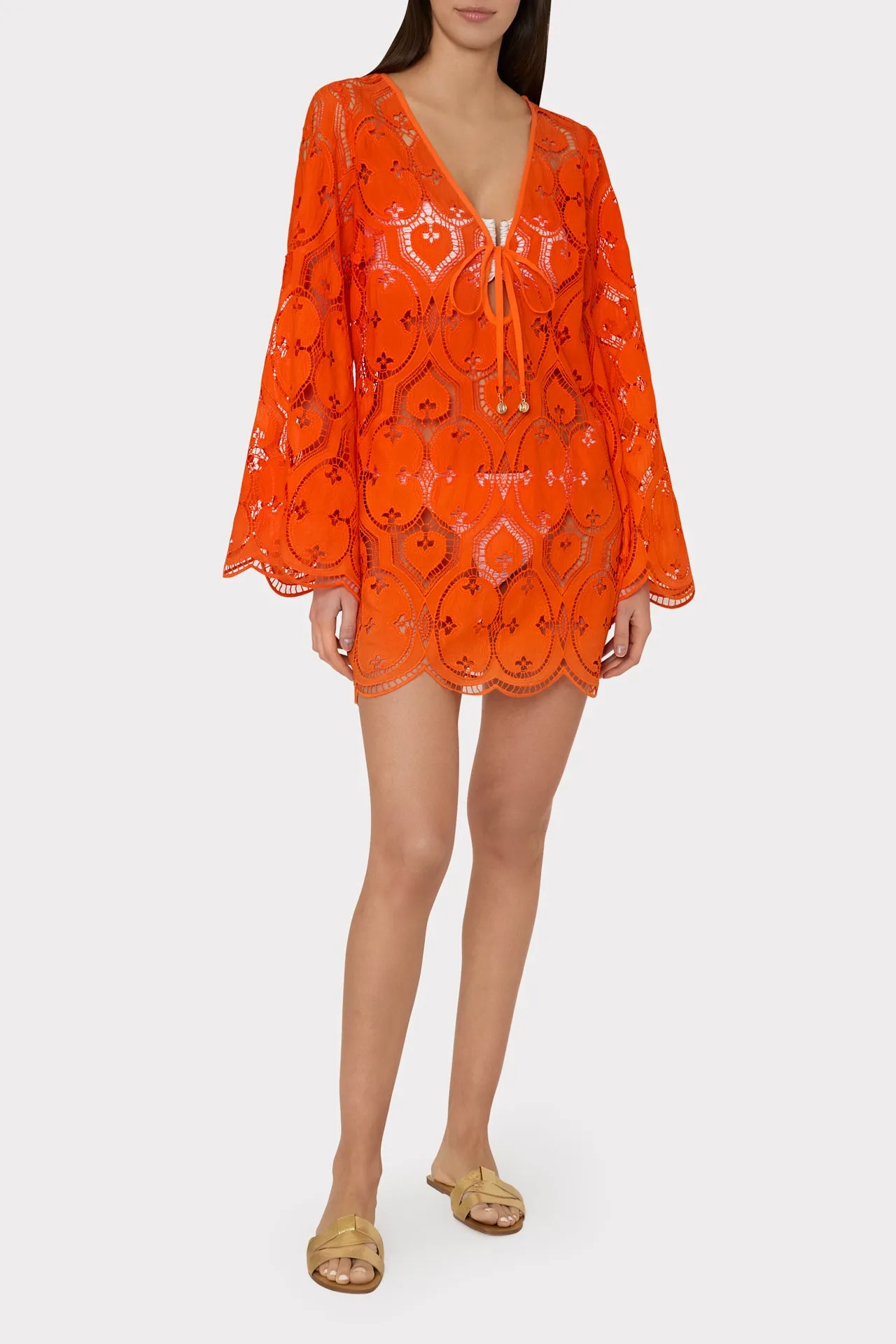 Viara Lace Coverup sold by Milly product image thumbnail 2